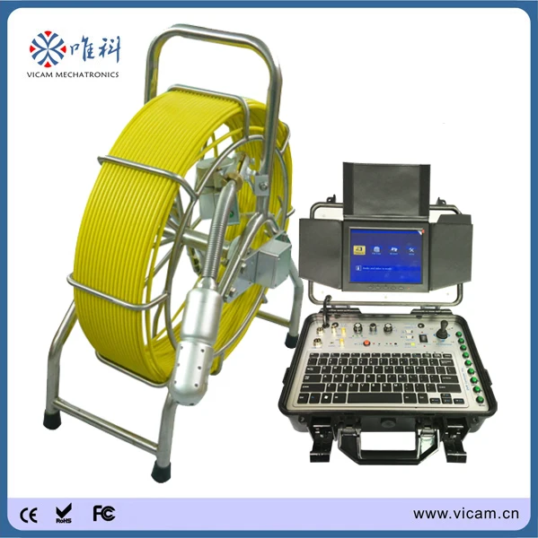 360 Degree pan and tilt professional sewer chimney duct tunnel cctv inspection Pipe Video Inspection Camera with 60m cable
360 Degree pan and tilt professional sewer chimney duct tunnel cctv inspection Pipe Video Inspection Camera with 60m cable