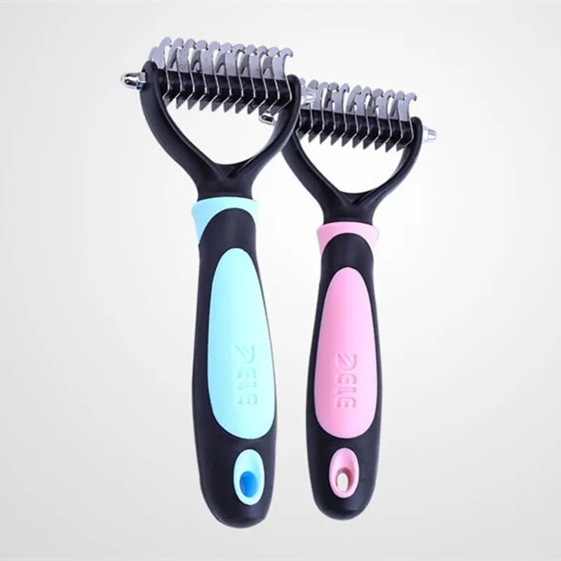 Hair Removal Dog Brush Combs for Dogs Cat Detangler Fur Trimming Dematting Deshedding Brush Grooming Tool
Hair Removal Dog Brush Combs for Dogs Cat Detangler Fur Trimming Dematting Deshedding Brush Grooming Tool