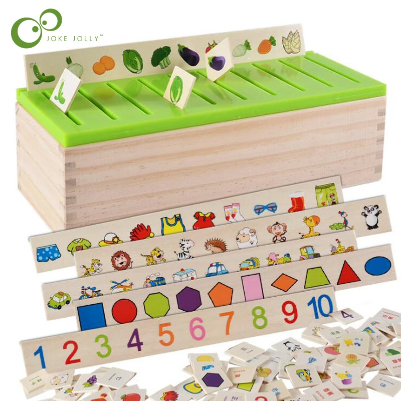 Montessori Knowledge Classification Box Kids Wooden Toys Early Learning Educational Toy Matching Category Box Free Shipping GYH
Montessori Knowledge Classification Box Kids Wooden Toys Early Learning Educational Toy Matching Category Box Free Shipping GYH