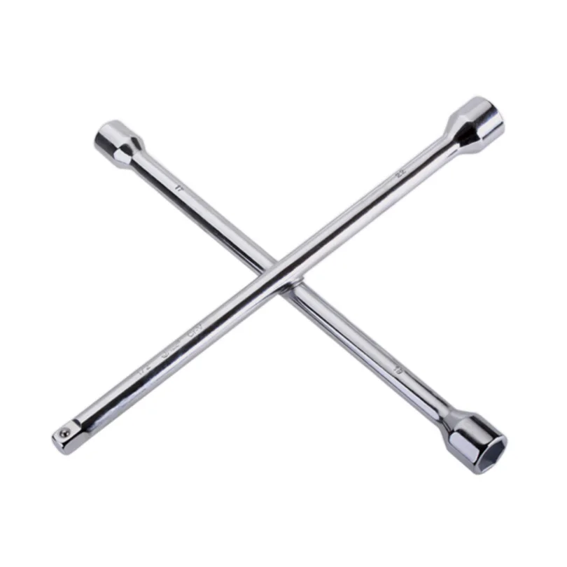 Jetech 1pcs universal lug wrech cross wheel nut wrench for tyre nut bolt removing remover with 1/2" drive 17mm 19mm 22mm socket
Jetech 1pcs universal lug wrech cross wheel nut wrench for tyre nut bolt removing remover with 1/2" drive 17mm 19mm 22mm socket