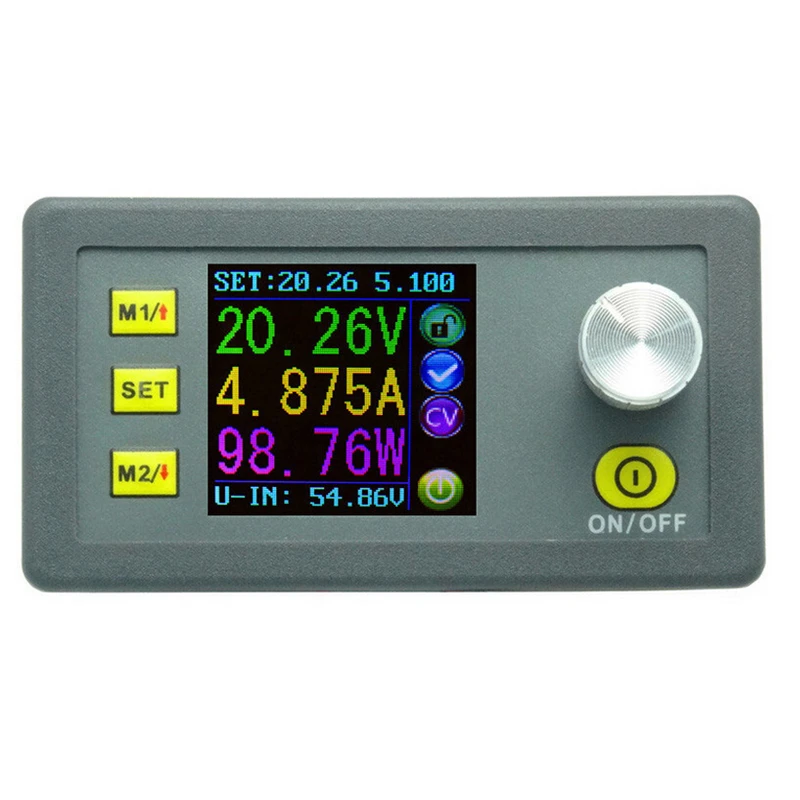 DP50V5A voltmeter color LCD Display Constant Voltage current Step-down Programmable DC Power module buck converter ammeter
DP50V5A voltmeter color LCD Display Constant Voltage current Step-down Programmable DC Power module buck converter ammeter