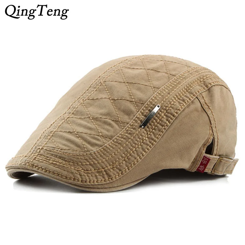 100% Cotton Casual Beret Visor Cap For Men Brand Fashion Hat Retro Flat Caps Button Adjustable Berets Women Fashion Flat Hats 
100% Cotton Casual Beret Visor Cap For Men Brand Fashion Hat Retro Flat Caps Button Adjustable Berets Women Fashion Flat Hats