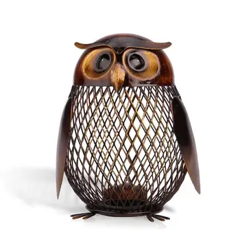 owl Piggy Bank Owl Shaped Figurine Piggy Bank Money Box Metal Coin Box Saving Box Home Decoration Crafts Gift For Kids
owl Piggy Bank Owl Shaped Figurine Piggy Bank Money Box Metal Coin Box Saving Box Home Decoration Crafts Gift For Kids