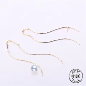 New Design Circle Earrings 18K Solid Gold Accessorie Earings Women Girls Romantic Jewelry Making Wedding Fine Gift
New Design Circle Earrings 18K Solid Gold Accessorie Earings Women Girls Romantic Jewelry Making Wedding Fine Gift