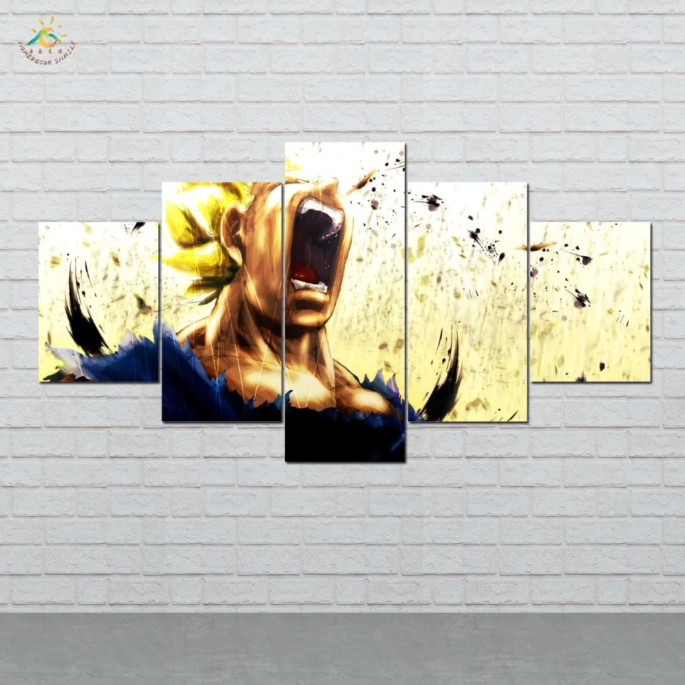 Anime Dragon Ball Fighting Angry Wall Art HD Prints Canvas Art Painting Modular Picture And Poster Canvas Painting 5 Pieces
Anime Dragon Ball Fighting Angry Wall Art HD Prints Canvas Art Painting Modular Picture And Poster Canvas Painting 5 Pieces