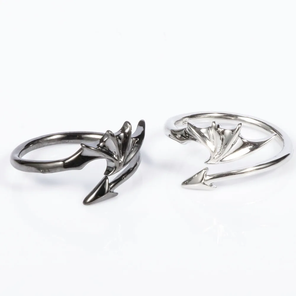 New Arrival Devil And Angel Wings Born Couple Fashion Rings Punk Gothic Classic Wedding Jewelry Adjustable
New Arrival Devil And Angel Wings Born Couple Fashion Rings Punk Gothic Classic Wedding Jewelry Adjustable