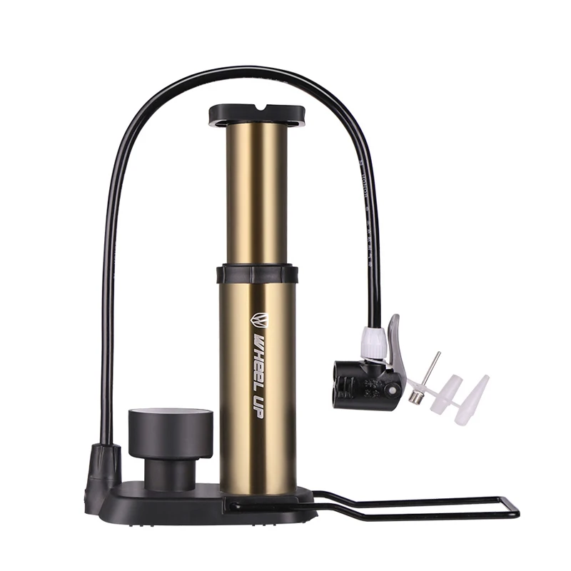 Portable Pump Ultra-light Bike Pump Hose With Pressure Gauge With 120 Psi High Pressure Bicycle Pump 2 Colors
Portable Pump Ultra-light Bike Pump Hose With Pressure Gauge With 120 Psi High Pressure Bicycle Pump 2 Colors
