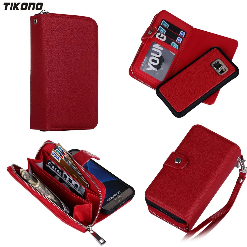 5 Colors Multi-function Zip Wallet Leather Case for Samsung Galaxy S7 2in1 Removable Card Holder Case Cover for Galaxy S7 S7edge
5 Colors Multi-function Zip Wallet Leather Case for Samsung Galaxy S7 2in1 Removable Card Holder Case Cover for Galaxy S7 S7edge