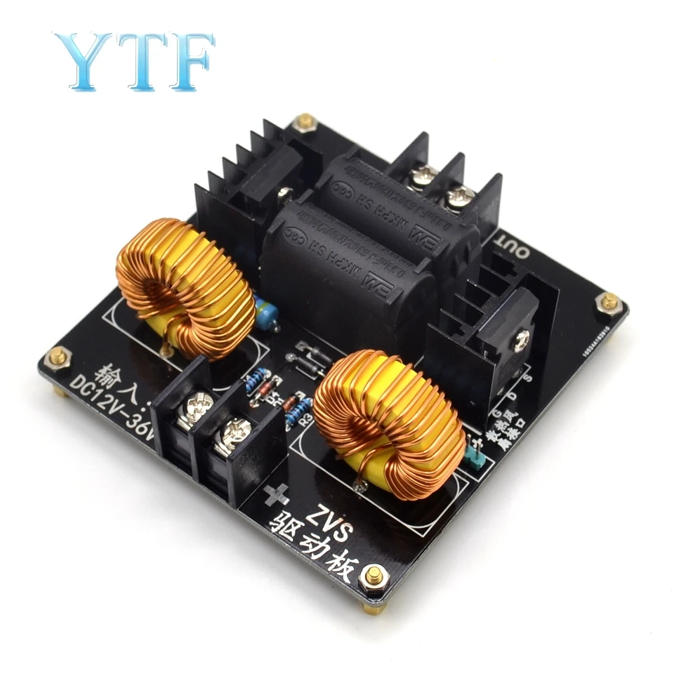 DIY ZVS Tesla Coil Power Supply Boost Voltage Generator Drive Board Induction Heating Module
DIY ZVS Tesla Coil Power Supply Boost Voltage Generator Drive Board Induction Heating Module