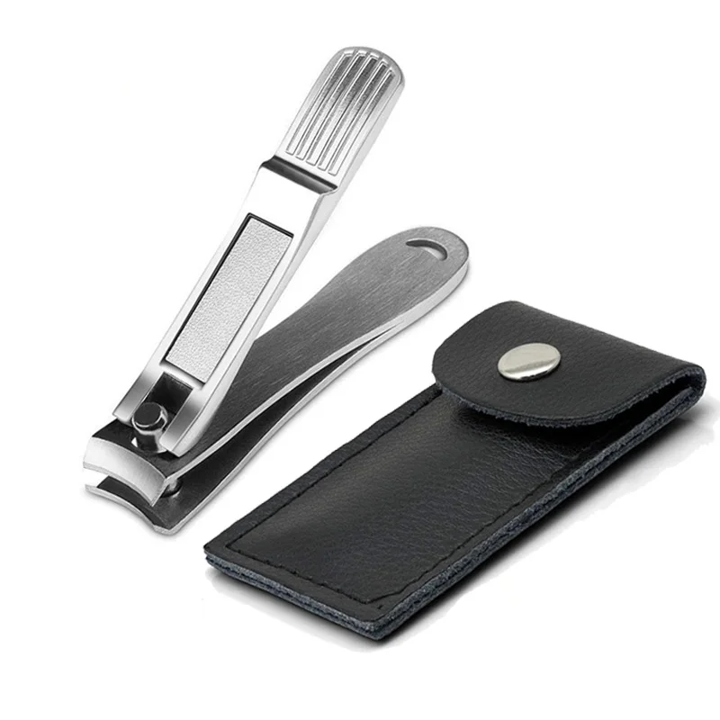 Professional Nail Clipper With Black Leather Bag Stainless Steel Nail Cutter Trimmer Manicure Scissor Knife
Professional Nail Clipper With Black Leather Bag Stainless Steel Nail Cutter Trimmer Manicure Scissor Knife