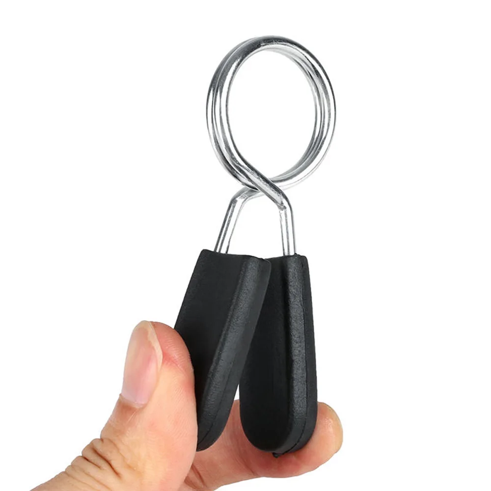 2 Pcs Standard 25mm Spring Clamp Collar Clips For Weight Bar Dumbbells Gym Fitness Training Weight Lifting Equipment
2 Pcs Standard 25mm Spring Clamp Collar Clips For Weight Bar Dumbbells Gym Fitness Training Weight Lifting Equipment