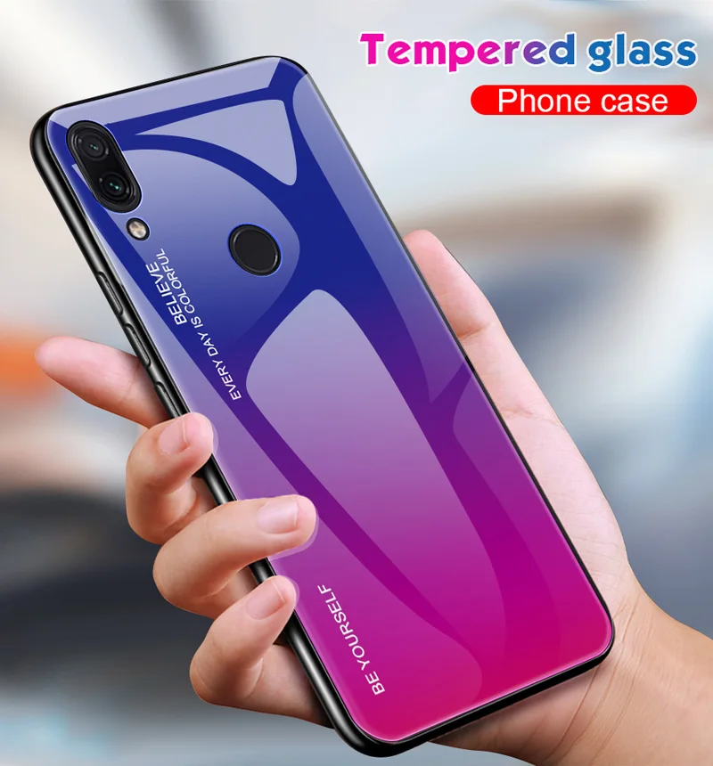 Gradient Tempered Glass Case For Xiaomi Redmi Note 7 6 Pro Mi8 Lite A2 Lite MIX 3 Pocophone F1 TPU Silicone Bumper Back Cover
Gradient Tempered Glass Case For Xiaomi Redmi Note 7 6 Pro Mi8 Lite A2 Lite MIX 3 Pocophone F1 TPU Silicone Bumper Back Cover