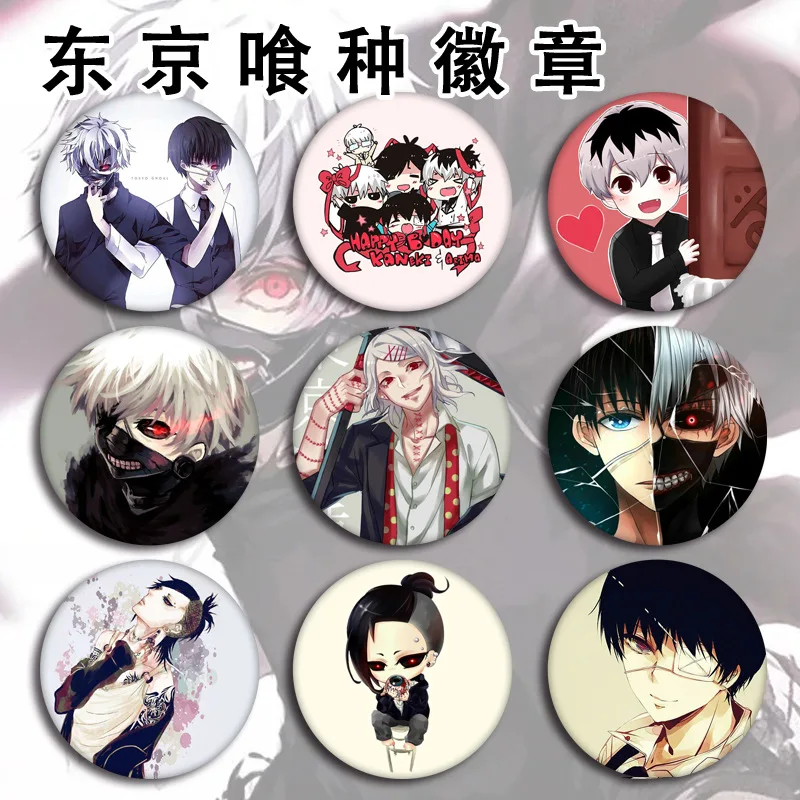 Japan Anime Tokyo Ghoul Album Brooch Pin Badge Accessories For Clothes Hat Backpack Decoration Men Women Boy Girl Gifts
Japan Anime Tokyo Ghoul Album Brooch Pin Badge Accessories For Clothes Hat Backpack Decoration Men Women Boy Girl Gifts