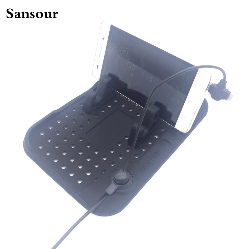 Sansour Car changer stand Magnet charging phone holder Auto Dual-plug universal mobile magnetic mount Anti-slip organizer
Sansour Car changer stand Magnet charging phone holder Auto Dual-plug universal mobile magnetic mount Anti-slip organizer