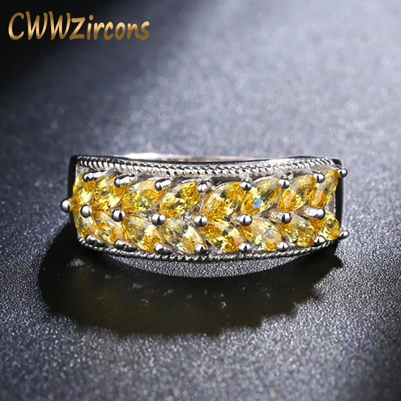CWWZircons High Quality Silver Color Stunning Yellow CZ Crystal Fashion Jewelry Rings For Women 2017 New Arrival R030
CWWZircons High Quality Silver Color Stunning Yellow CZ Crystal Fashion Jewelry Rings For Women 2017 New Arrival R030