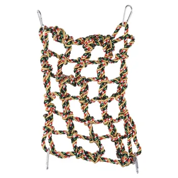Parrot Climbing Net Small Pet Hamster Squirrel Colorful Weaving Swing Hammock Hanging Toy Climbing Ladder Net Toys for Parrots
Parrot Climbing Net Small Pet Hamster Squirrel Colorful Weaving Swing Hammock Hanging Toy Climbing Ladder Net Toys for Parrots