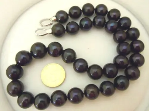FREE SHIPPING HOT sell new Style >>>> stunning 11-12mm tahitian round black pearl necklace 18inch
FREE SHIPPING HOT sell new Style >>>> stunning 11-12mm tahitian round black pearl necklace 18inch