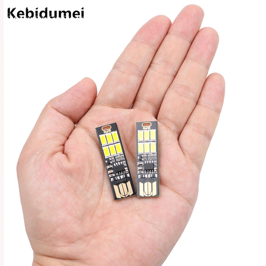 Kebidumei Portable Mini Pocket 6 LED Keychain USB Lamp 1W 5V Touch Dimmer for Power Bank Computer Laptop PC
Kebidumei Portable Mini Pocket 6 LED Keychain USB Lamp 1W 5V Touch Dimmer for Power Bank Computer Laptop PC