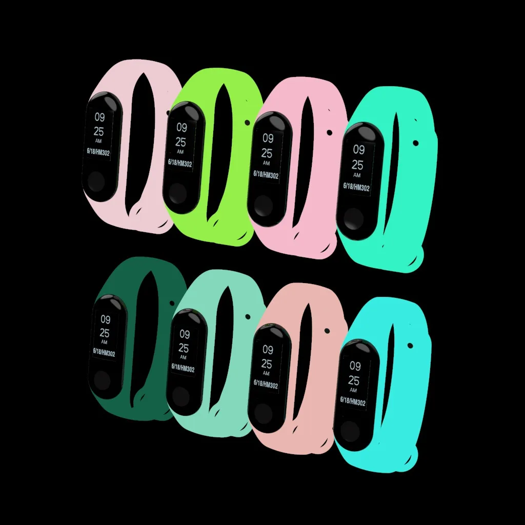 New Luminous Silicon Soft Wrist Strap WristBand Replacement For XIAOMI MI Band 4
New Luminous Silicon Soft Wrist Strap WristBand Replacement For XIAOMI MI Band 4