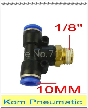 100PCS/LOT PB 10-01 Male Branch Tee 3 Way Pneumatic One Touch Air Fitting Pipe Joint 10mm Tube Push In 1/8" Connector APB10-01
100PCS/LOT PB 10-01 Male Branch Tee 3 Way Pneumatic One Touch Air Fitting Pipe Joint 10mm Tube Push In 1/8" Connector APB10-01