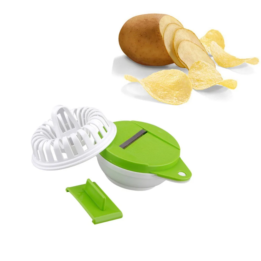 DIY Microwave Potato Chips Plastic Maker Kitchen Accessories Gadget Healthy Home Low Calories Kitchen Cooking Tools
DIY Microwave Potato Chips Plastic Maker Kitchen Accessories Gadget Healthy Home Low Calories Kitchen Cooking Tools