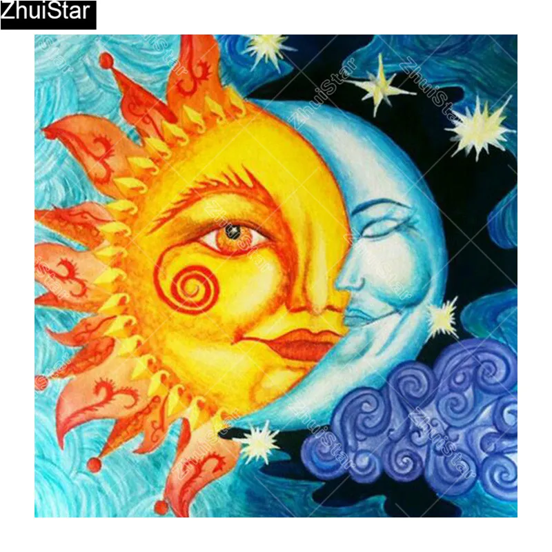 Full Square/5D DIY Diamond Painting "Sun and moon" Embroidery Cross Stitch Mosaic Home Decor Gift CJ
Full Square/5D DIY Diamond Painting "Sun and moon" Embroidery Cross Stitch Mosaic Home Decor Gift CJ
