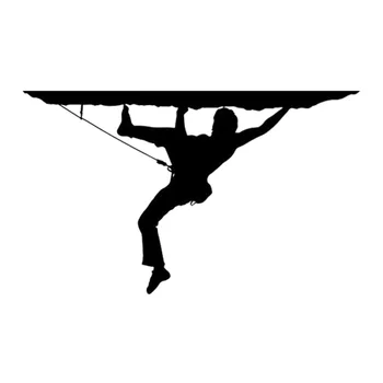 18cm*11cm Rock Climber Hiking Mountain Fashion Stickers Decals Car Styling Black/Silver S3-7018
18cm*11cm Rock Climber Hiking Mountain Fashion Stickers Decals Car Styling Black/Silver S3-7018