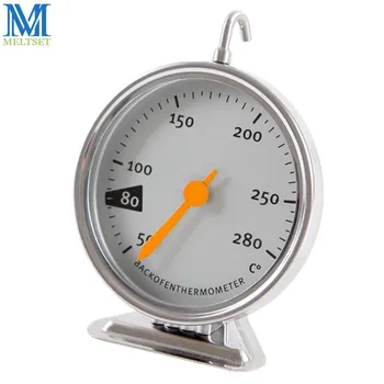 Stainless Steel Baking Tools Kitchen Oven Thermometer Food Meat Dial Oven Dedicated Mechanical Baking Thermometer 50-280 Degrees
Stainless Steel Baking Tools Kitchen Oven Thermometer Food Meat Dial Oven Dedicated Mechanical Baking Thermometer 50-280 Degrees