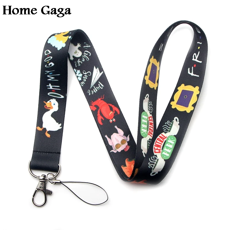 Homegaga Friends Tv show keychain lanyard webbing ribbon neck strap fabric para id badge phone holder necklace accessories D1473
Homegaga Friends Tv show keychain lanyard webbing ribbon neck strap fabric para id badge phone holder necklace accessories D1473