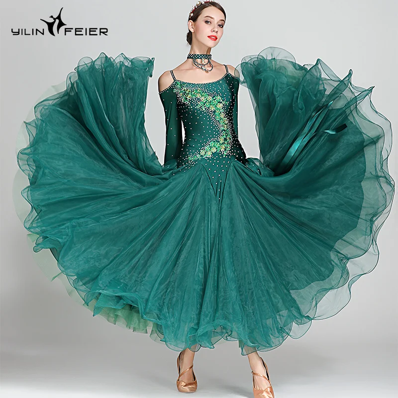 New ballroom dance competition dress dance ballroom waltz dresses standard dance dress women ballroom dress S7018
New ballroom dance competition dress dance ballroom waltz dresses standard dance dress women ballroom dress S7018