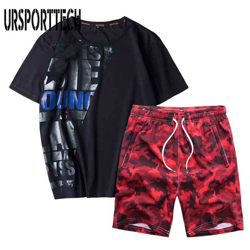 New 2019 Brand Tracksuit Men Women Fashion Sportswear Two Piece Sets Print T Shirt+Short Pants Sporting Suit Male Jogging Homme
New 2019 Brand Tracksuit Men Women Fashion Sportswear Two Piece Sets Print T Shirt+Short Pants Sporting Suit Male Jogging Homme