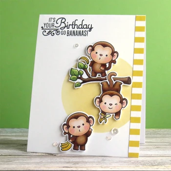 Chunky Monkey Transparent Clear Silicone Stamp/Seal for DIY Scrapbooking/Photo Album Decorative Card Making Clear Stamps 4x6inch
Chunky Monkey Transparent Clear Silicone Stamp/Seal for DIY Scrapbooking/Photo Album Decorative Card Making Clear Stamps 4x6inch