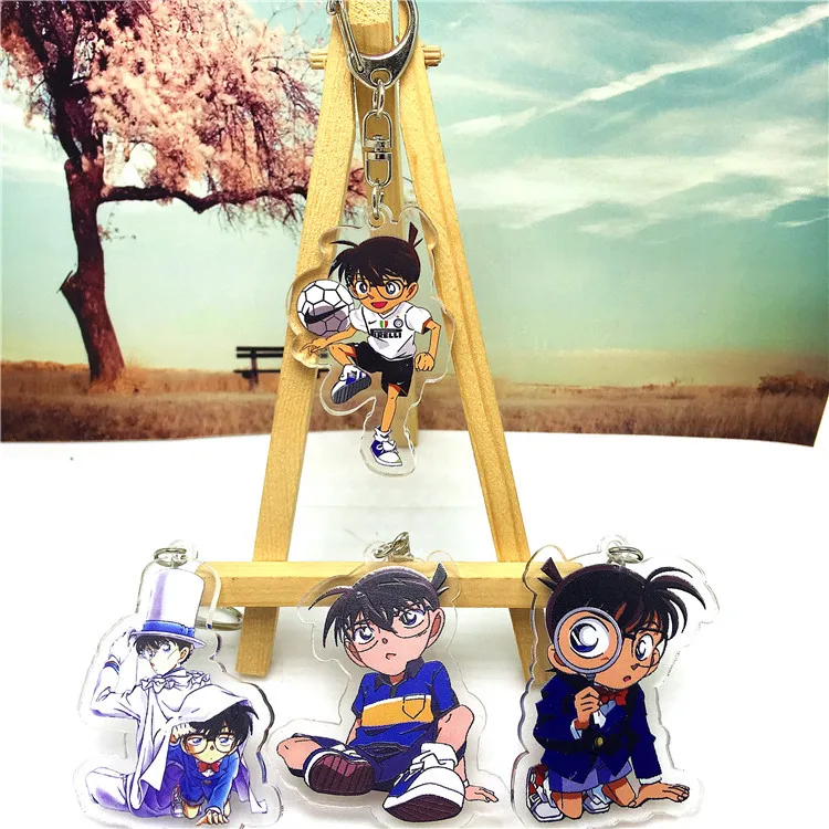 Japanese Anime Detective Conan Keychain Cartoon Figure Conan Bag Car Key Chains Holder Best Friend Graduation Chirstmas Day Gift
Japanese Anime Detective Conan Keychain Cartoon Figure Conan Bag Car Key Chains Holder Best Friend Graduation Chirstmas Day Gift