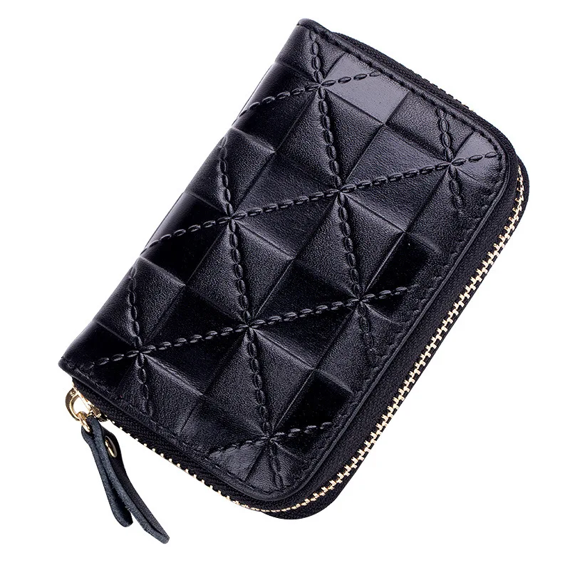 Weduoduo Brand Women Credit Card holder Genuine Leather Men Business ID Card Holder Fashion Mini Zipper Bank Card Cases Wallets
Weduoduo Brand Women Credit Card holder Genuine Leather Men Business ID Card Holder Fashion Mini Zipper Bank Card Cases Wallets