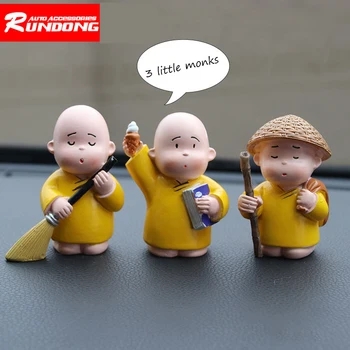 3 Little Monks Ornament Car Dashboard Ornaments Style Car Inteior Decorations Chinese Resin 91g*3
3 Little Monks Ornament Car Dashboard Ornaments Style Car Inteior Decorations Chinese Resin 91g*3