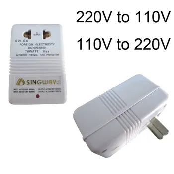 New Charger professional convert 220V To 110V Step Up/Down Dual Voltage 110 to 220 Converter Transformer Travel Adapter Switch
New Charger professional convert 220V To 110V Step Up/Down Dual Voltage 110 to 220 Converter Transformer Travel Adapter Switch