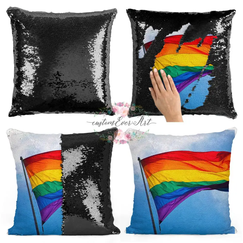 San Francisco Pride Sequin Mermaid Throw Pillow Cushion Cover Car Home Decoration Sofa Bed Decor Decorative Pillowcase
San Francisco Pride Sequin Mermaid Throw Pillow Cushion Cover Car Home Decoration Sofa Bed Decor Decorative Pillowcase