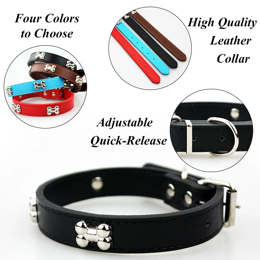 Pets Collars For Dogs Product Cats Collar Leash Breakaway Basic Collar For Puppy Small Dogs Chihuahua Outdoor Collar Lead (5)
