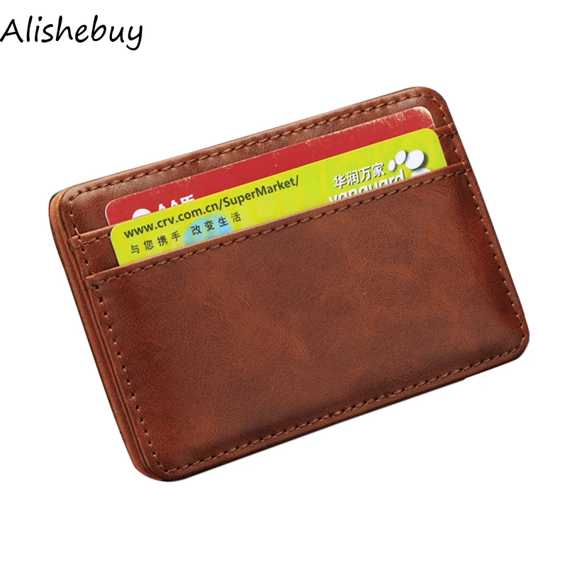Quality Men Money Clip Leather Billfold Clamp Wallets Card Holder Money Card Hold Luxury Magic Wallet Brown Men Wallets SV020243
Quality Men Money Clip Leather Billfold Clamp Wallets Card Holder Money Card Hold Luxury Magic Wallet Brown Men Wallets SV020243