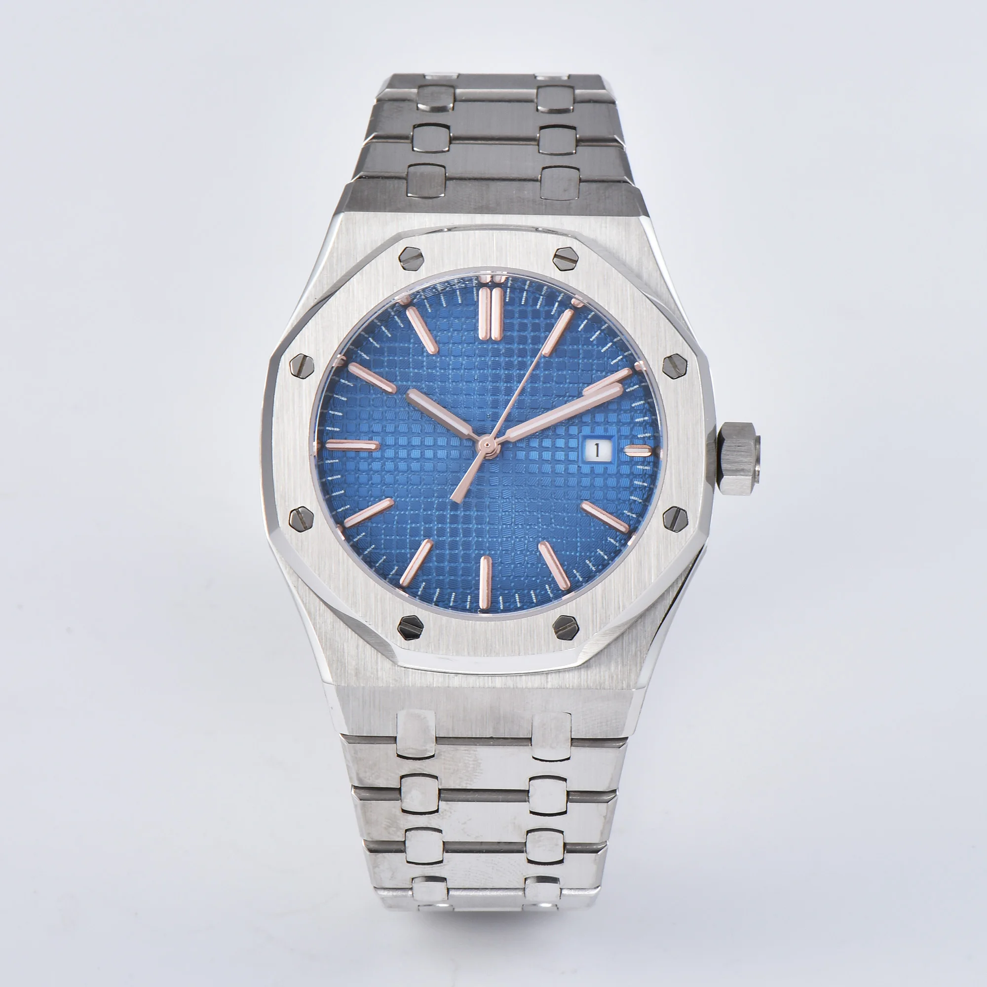 2019 Watch 41mm Japan miyota automatic mechanical movement brushed 316 stainless steel bracelet sapphire folding buckle Z33-6
2019 Watch 41mm Japan miyota automatic mechanical movement brushed 316 stainless steel bracelet sapphire folding buckle Z33-6