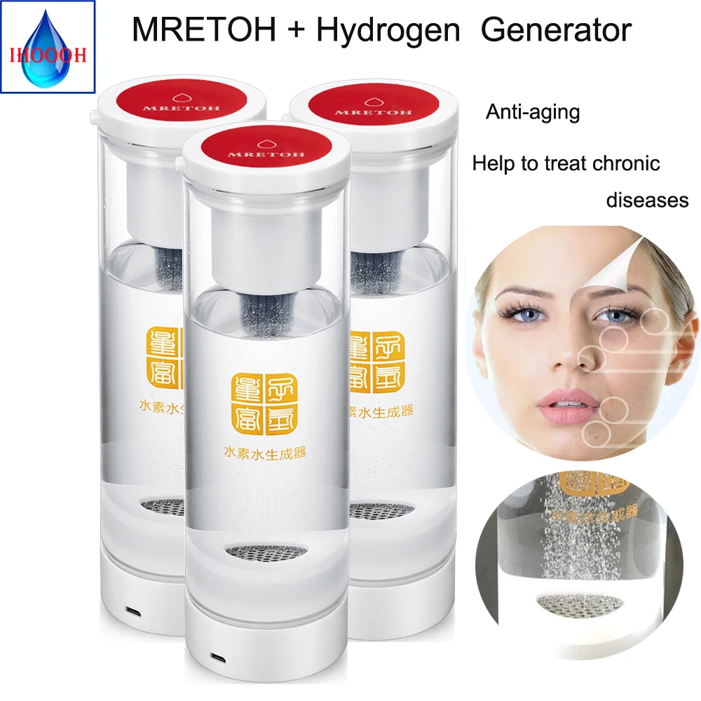 Cell hydrogen generator and MRETOH diad hydrogen electrolysis cup 600ML Enhance the immunity of the human body H2 water cup
Cell hydrogen generator and MRETOH diad hydrogen electrolysis cup 600ML Enhance the immunity of the human body H2 water cup