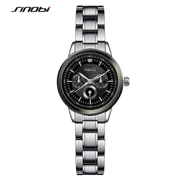 SINOBI Women's Bracelet Fashion Steel Wrist Watches Luxury Brand Geneva Quartz Clock Ladies Wristwatch Relojes Mujer Saatler
SINOBI Women's Bracelet Fashion Steel Wrist Watches Luxury Brand Geneva Quartz Clock Ladies Wristwatch Relojes Mujer Saatler