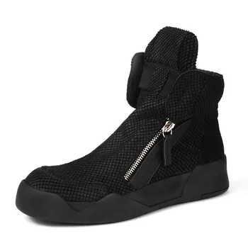 British fashion men black cow leather shoes outdoor non-slip flats platform shoe motorcycle ankle chelsea boots zapatos hombre
British fashion men black cow leather shoes outdoor non-slip flats platform shoe motorcycle ankle chelsea boots zapatos hombre