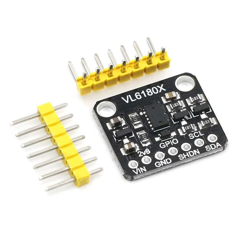 VL6180 VL6180X Range Finder Optical Ranging Sensor Module for Arduino I2C Interface 3.3V 5V gesture recognition
VL6180 VL6180X Range Finder Optical Ranging Sensor Module for Arduino I2C Interface 3.3V 5V gesture recognition