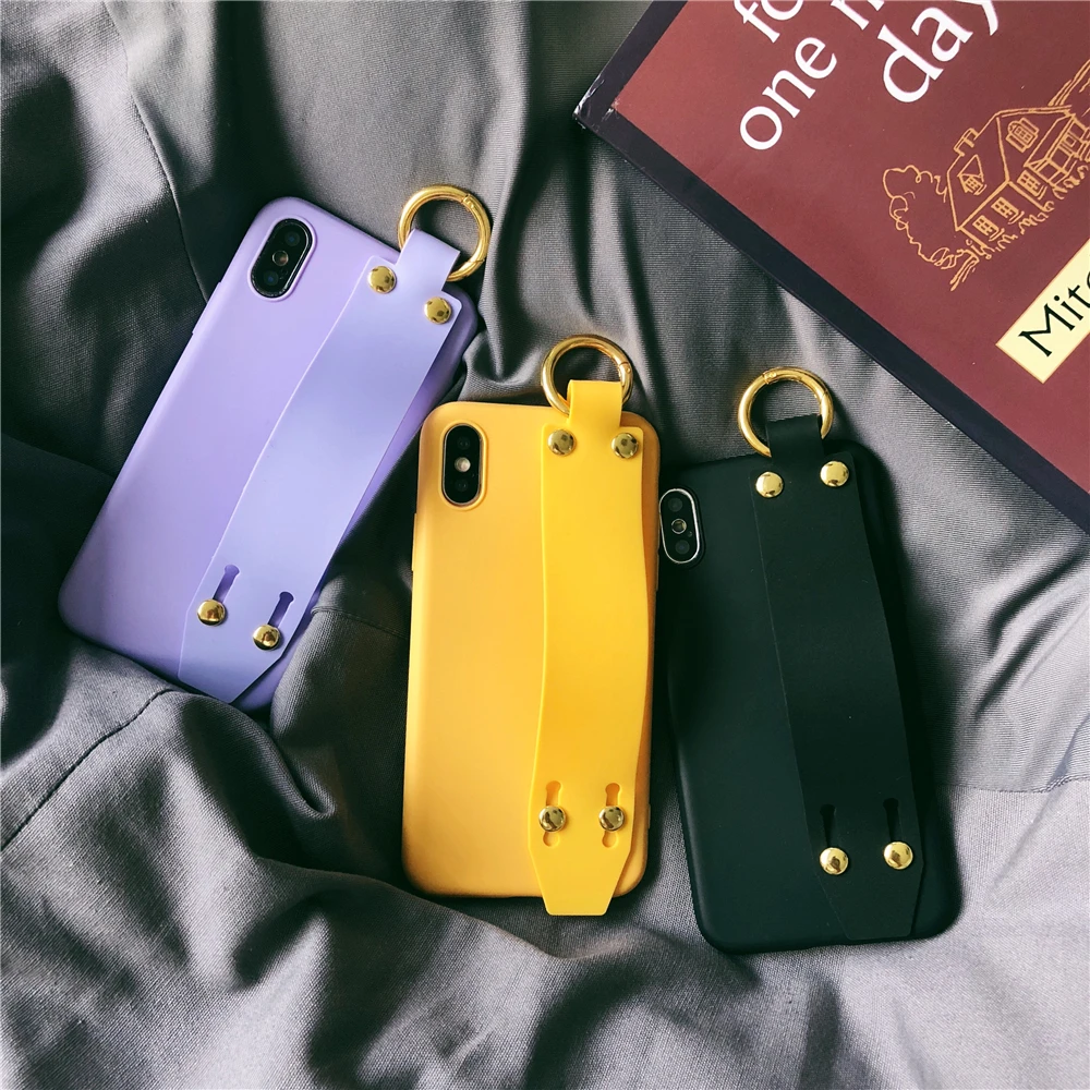 Ourdeals Fashion Wristband Phone Case For iphone XS MAX XR X 6 6s 8 7plus Simple Solid Color TPU Soft Shell All Inclusive Cover
Ourdeals Fashion Wristband Phone Case For iphone XS MAX XR X 6 6s 8 7plus Simple Solid Color TPU Soft Shell All Inclusive Cover