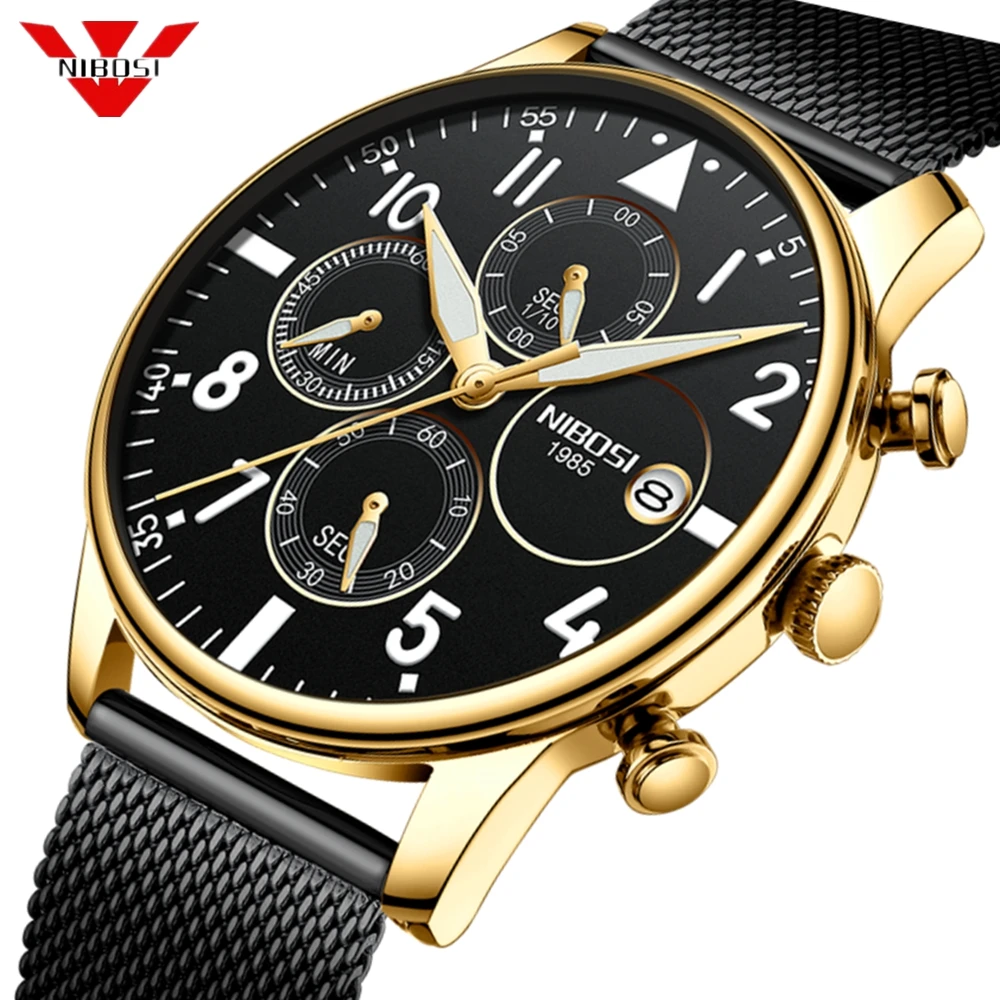 2019 NIBOSI Mens Watches Top Brand Luxury Men's Military Sports Watch Men Casual Waterproof Quartz Wristwatch Relogio Masculino
2019 NIBOSI Mens Watches Top Brand Luxury Men's Military Sports Watch Men Casual Waterproof Quartz Wristwatch Relogio Masculino
