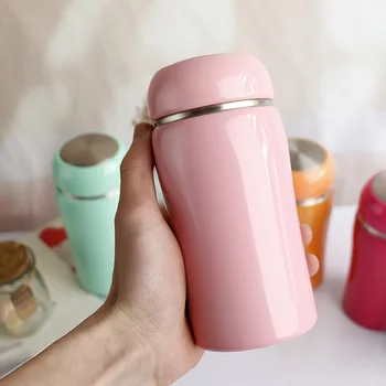 250ML/350ML Candy Color Child Thermo Mug Stainless Steel Vacuum Flasks Thermoses Women Stainless Steel Insulated Thermoses cup
250ML/350ML Candy Color Child Thermo Mug Stainless Steel Vacuum Flasks Thermoses Women Stainless Steel Insulated Thermoses cup