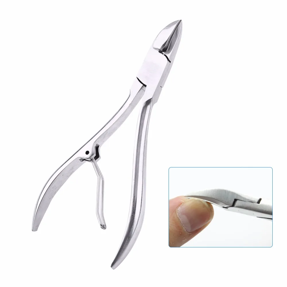 Stainless Steel Nail Clipper Trimmer Cutter Nipper Cuticle Plier Thick Ingrown Toenails Nail Art Manicure
Stainless Steel Nail Clipper Trimmer Cutter Nipper Cuticle Plier Thick Ingrown Toenails Nail Art Manicure
