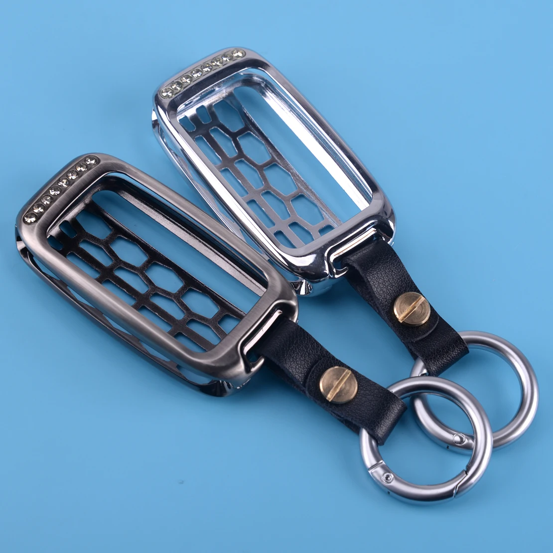 CITALL Car Remote Key Shell Holder Cover Case Replacement Fit for Land Rover Discovery Range Rover Sport Evoque Silver/Titanium
CITALL Car Remote Key Shell Holder Cover Case Replacement Fit for Land Rover Discovery Range Rover Sport Evoque Silver/Titanium