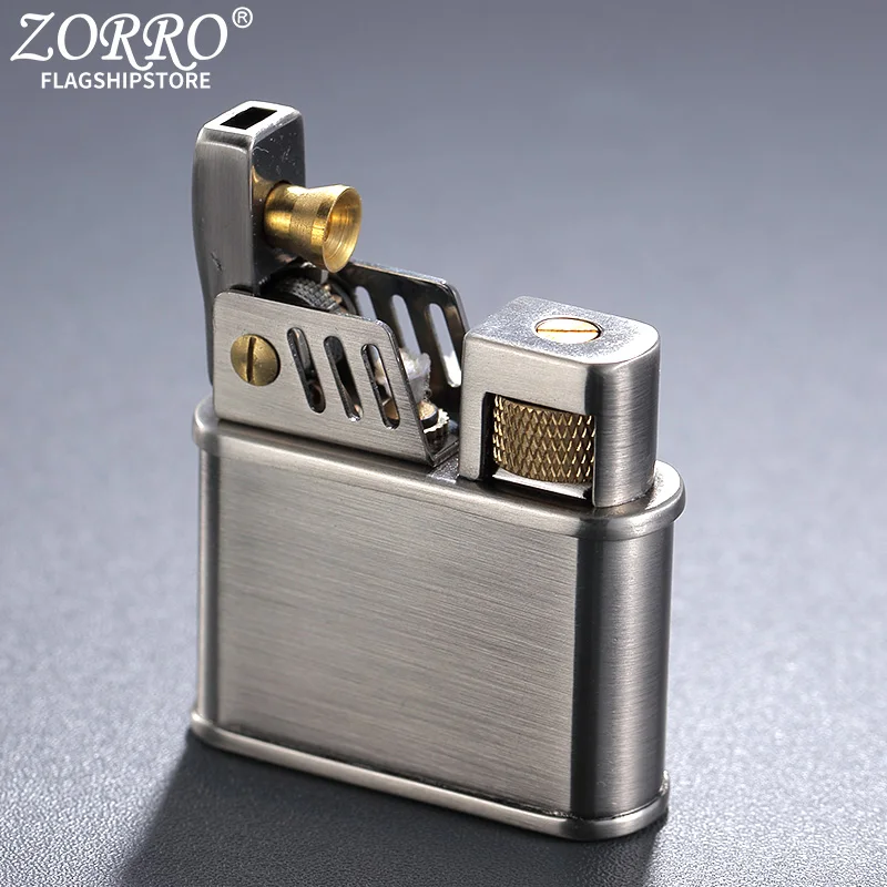 Zorro cigarette lighter gasoline kerosene oil petrol lighter windproof Long standby automatic ignition lighter
Zorro cigarette lighter gasoline kerosene oil petrol lighter windproof Long standby automatic ignition lighter